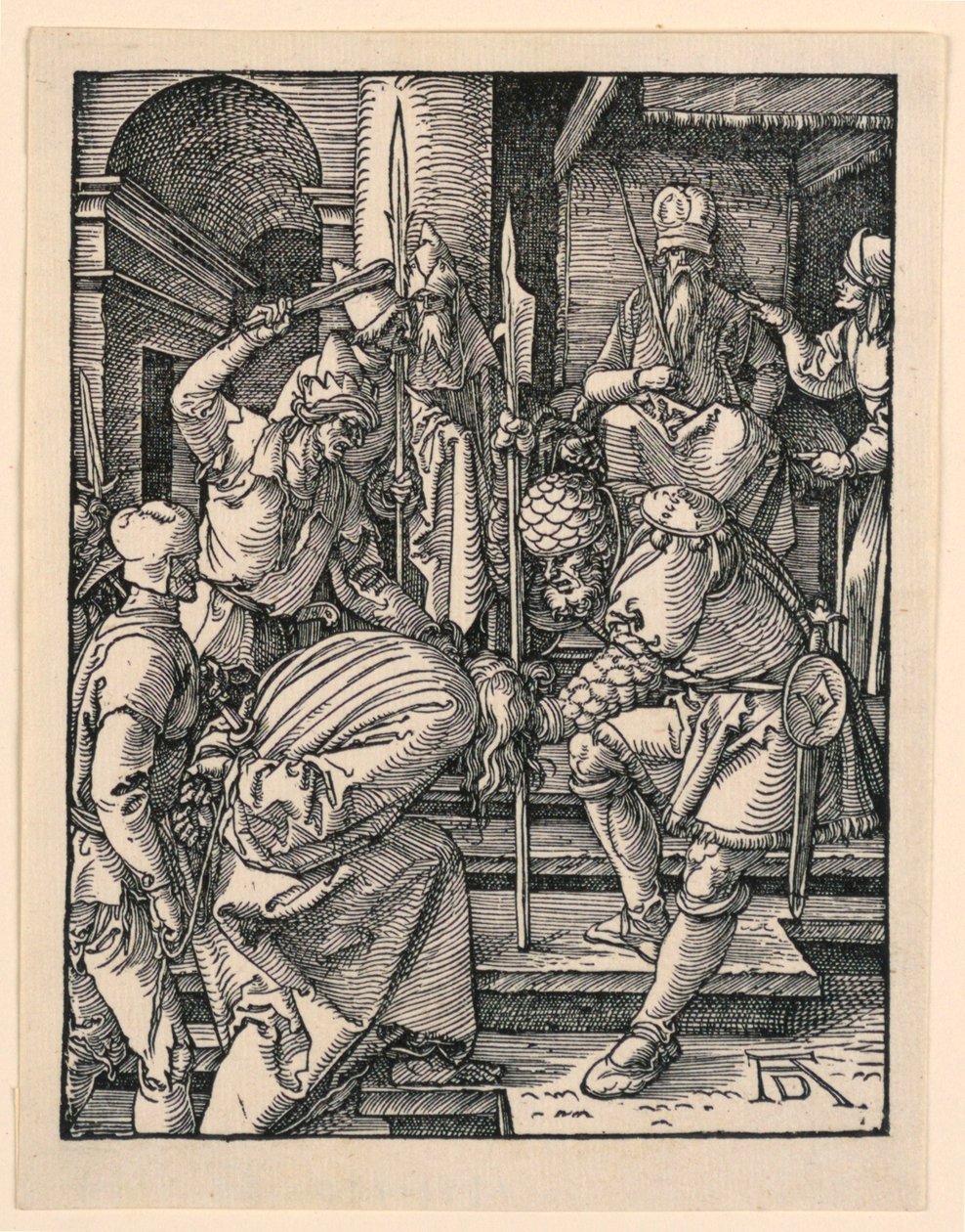 Krisztus Annas előtt, A kis szenvedély sorozatból alkotó: Albrecht Dürer