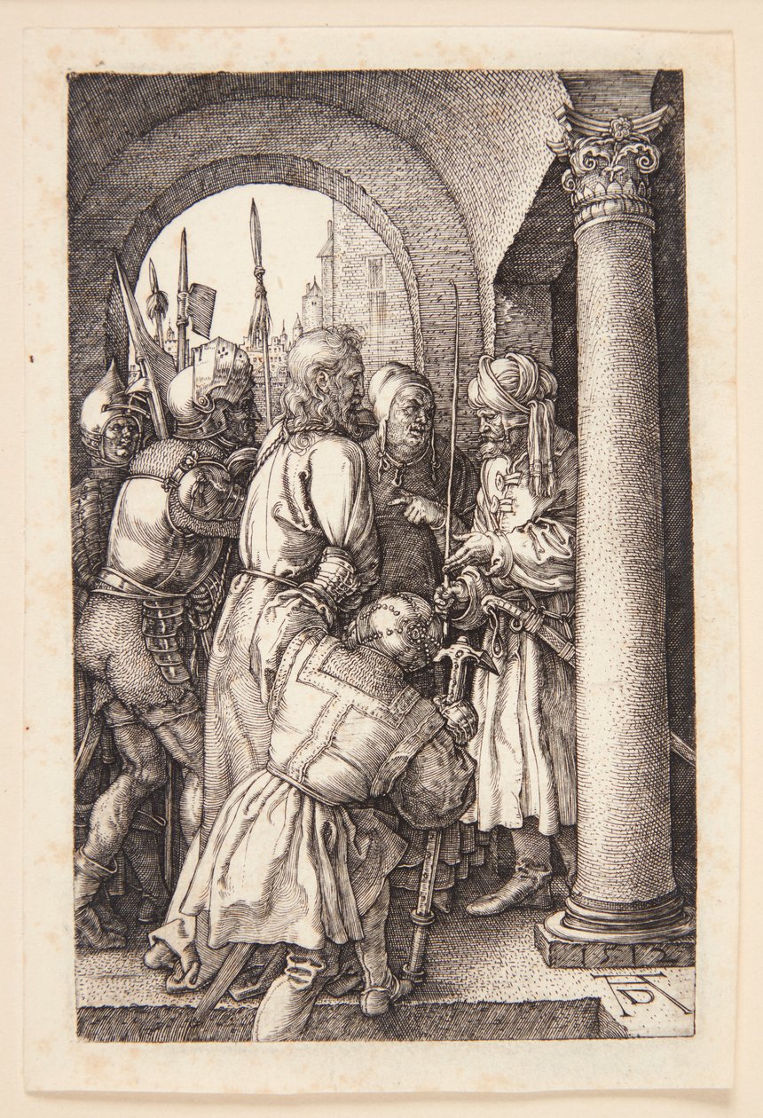 Krisztus Pilátus előtt alkotó: Albrecht Dürer
