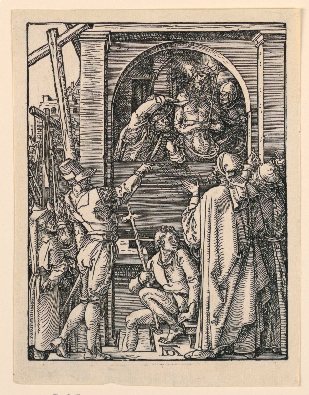 Krisztus a nép előtt (Ecce Homo), A kis szenvedély sorozatból alkotó: Albrecht Dürer