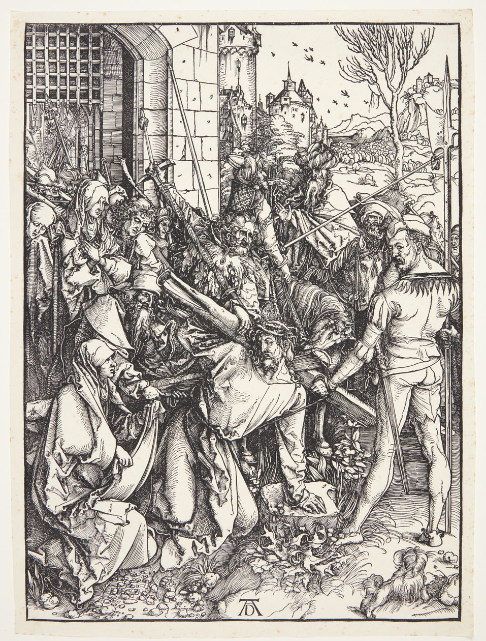A keresztet hordozó Krisztus alkotó: Albrecht Dürer