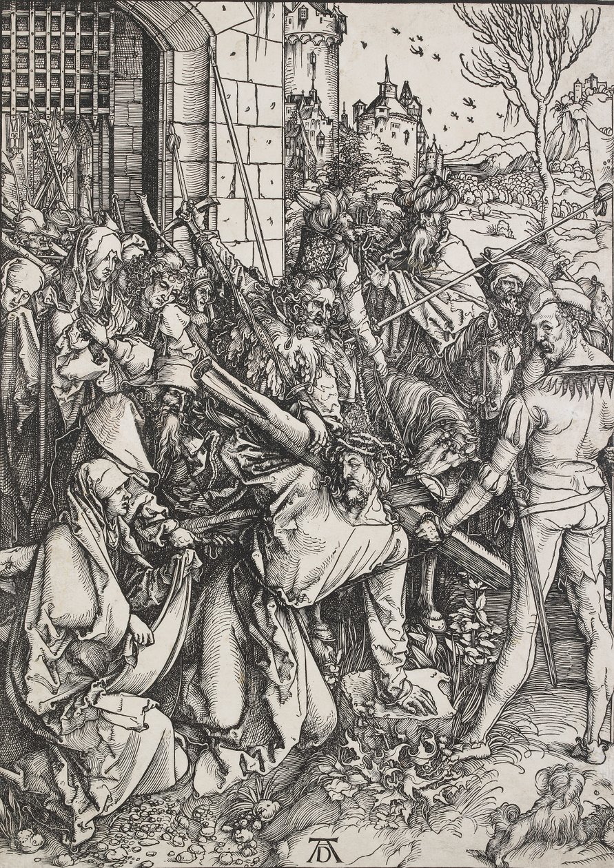 A keresztet hordozó Krisztus, 1498-1499 alkotó: Albrecht Dürer