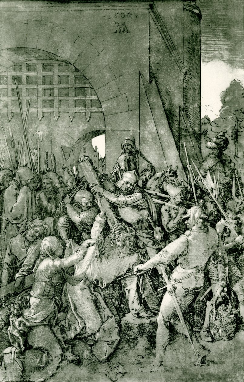 Krisztus a kereszt alá esik alkotó: Albrecht Dürer