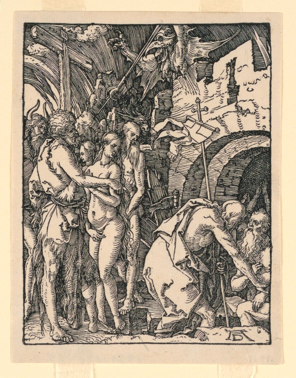 Christ in Limbo (Harrowing of Hell), A kis szenvedély sorozatból alkotó: Albrecht Dürer
