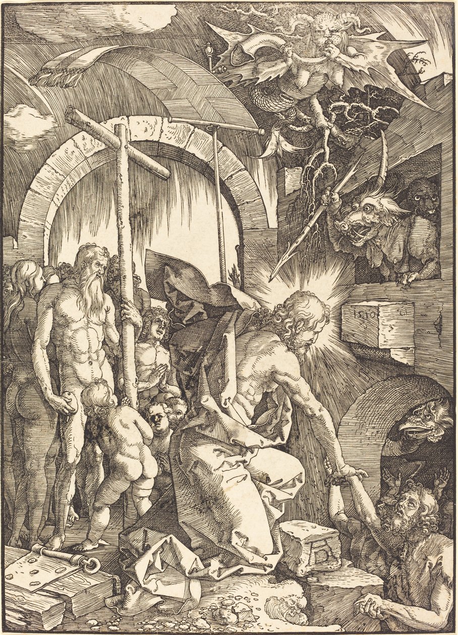 Krisztus Limbóban alkotó: Albrecht Dürer