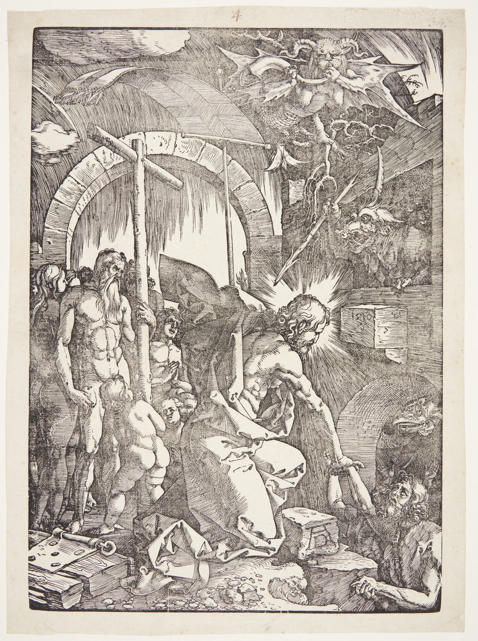 Krisztus Limbóban alkotó: Albrecht Dürer