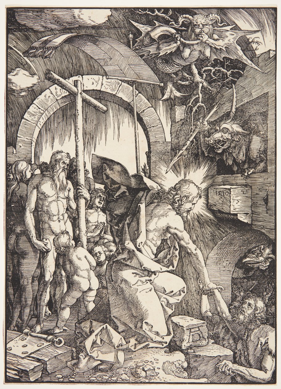 Krisztus Limbóban alkotó: Albrecht Dürer