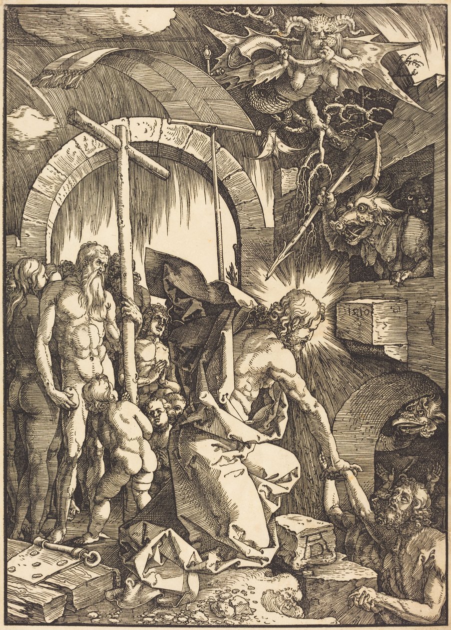 Krisztus a limbusban alkotó: Albrecht Dürer