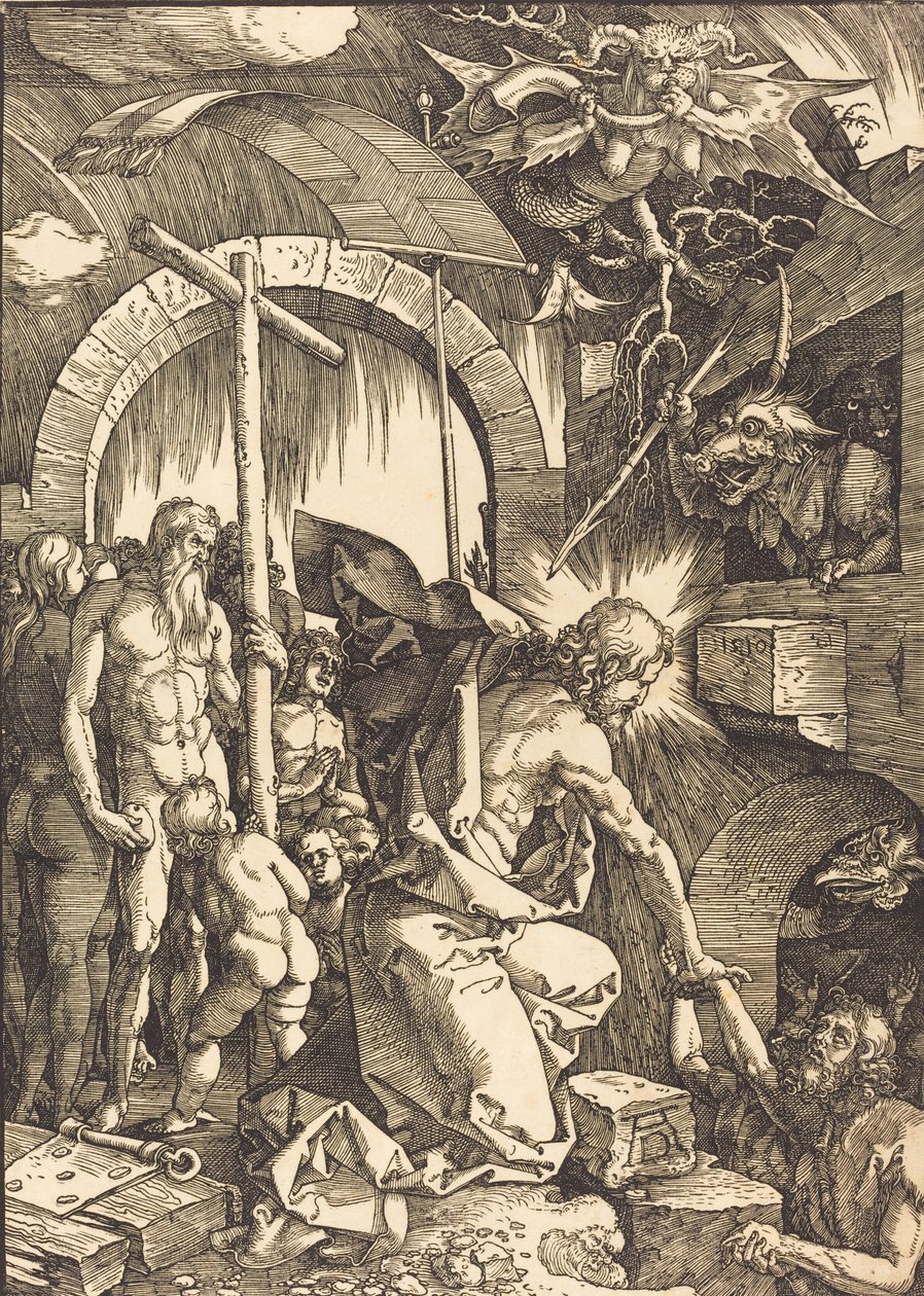 Krisztus Limbóban, 1510. alkotó: Albrecht Dürer