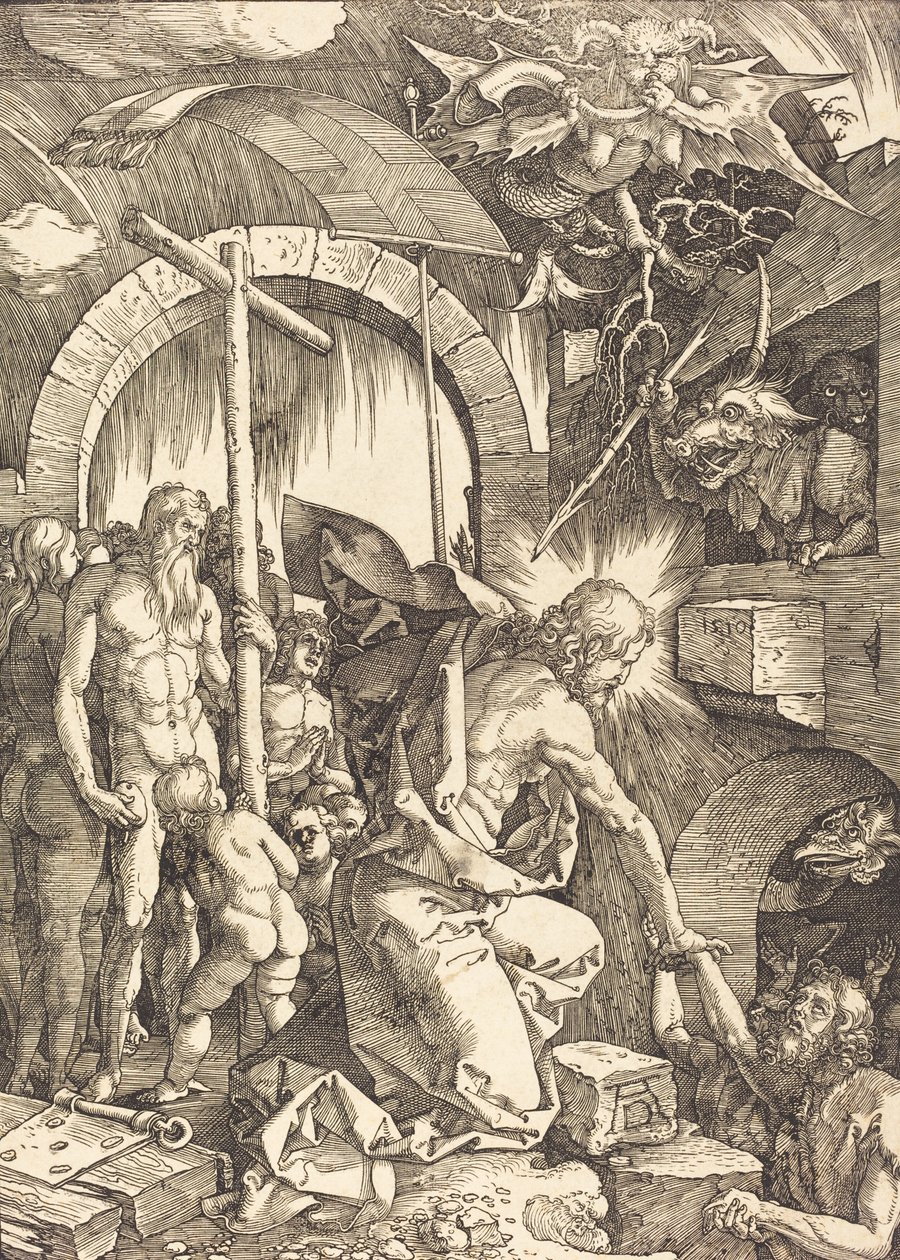 Krisztus Limbóban, 1510. alkotó: Albrecht Dürer