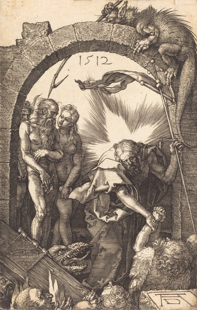 Krisztus Limboban, 1512. alkotó: Albrecht Dürer