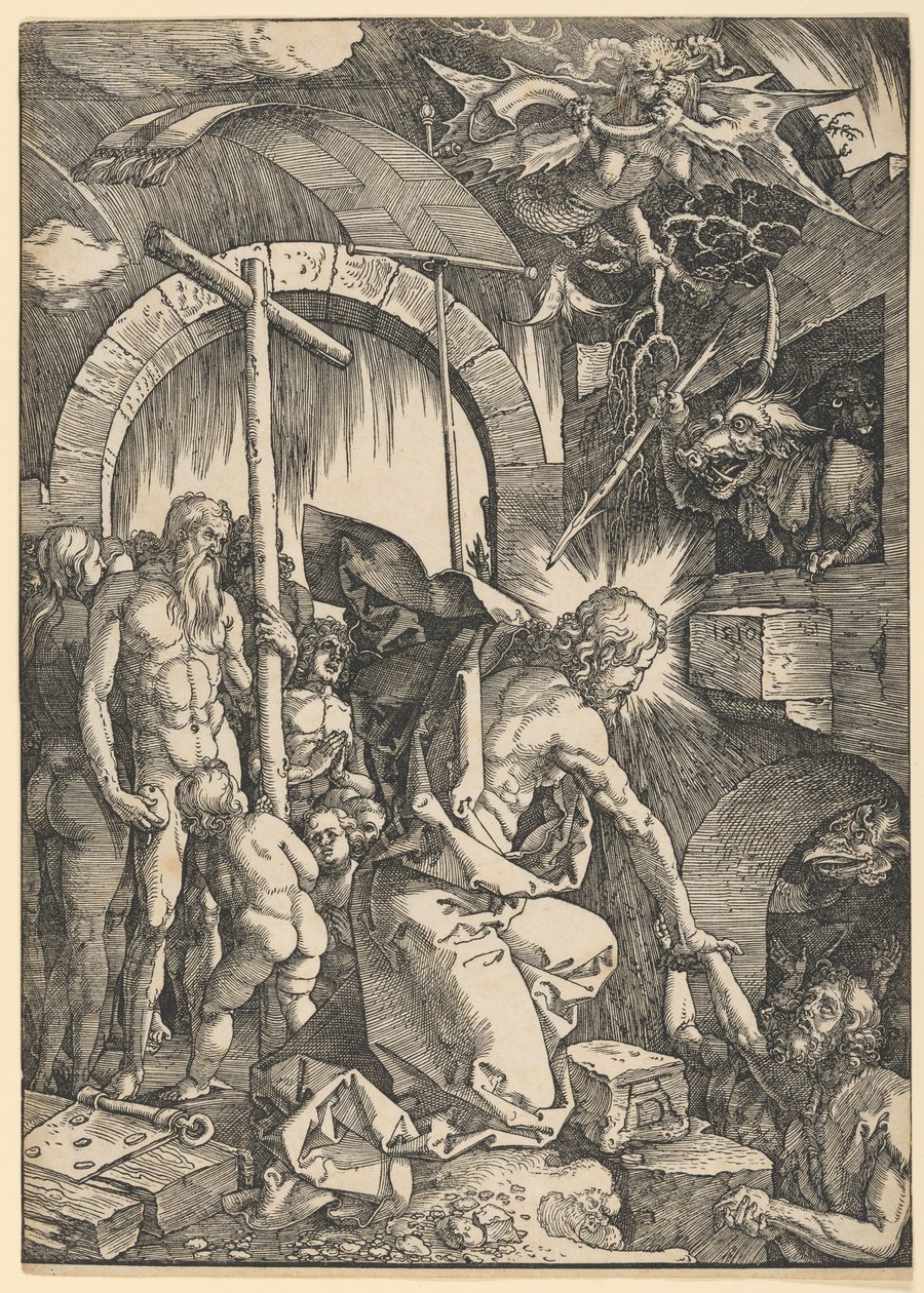 Krisztus a limbusban, A nagy passióból alkotó: Albrecht Dürer