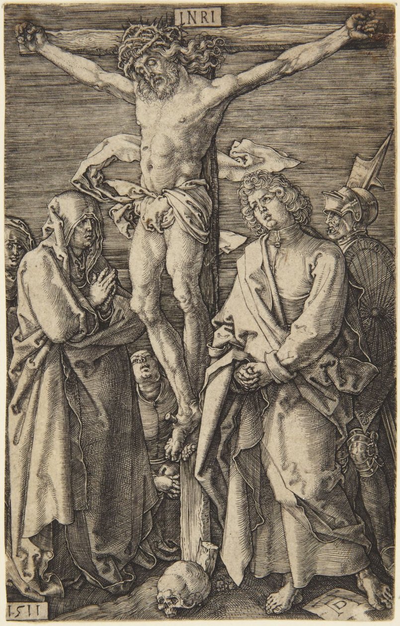 Krisztus a kereszten alkotó: Albrecht Dürer