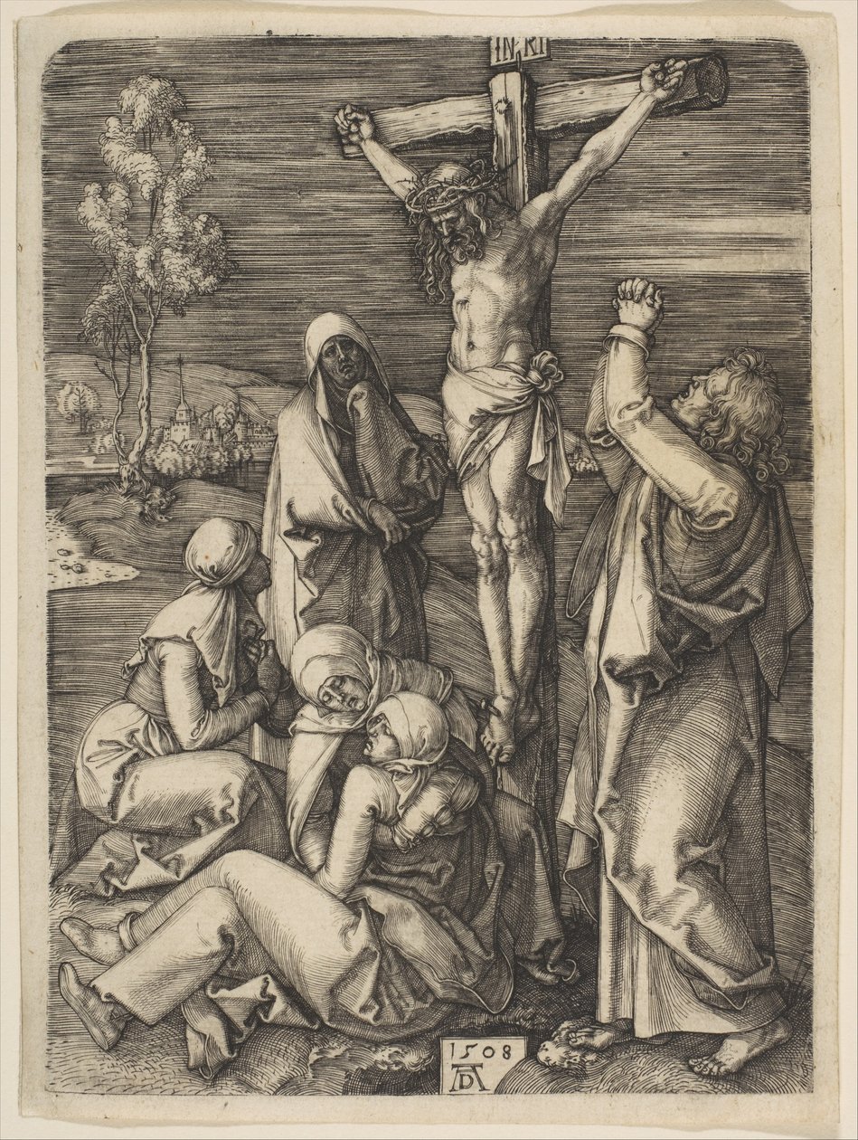 Krisztus a kereszten alkotó: Albrecht Dürer