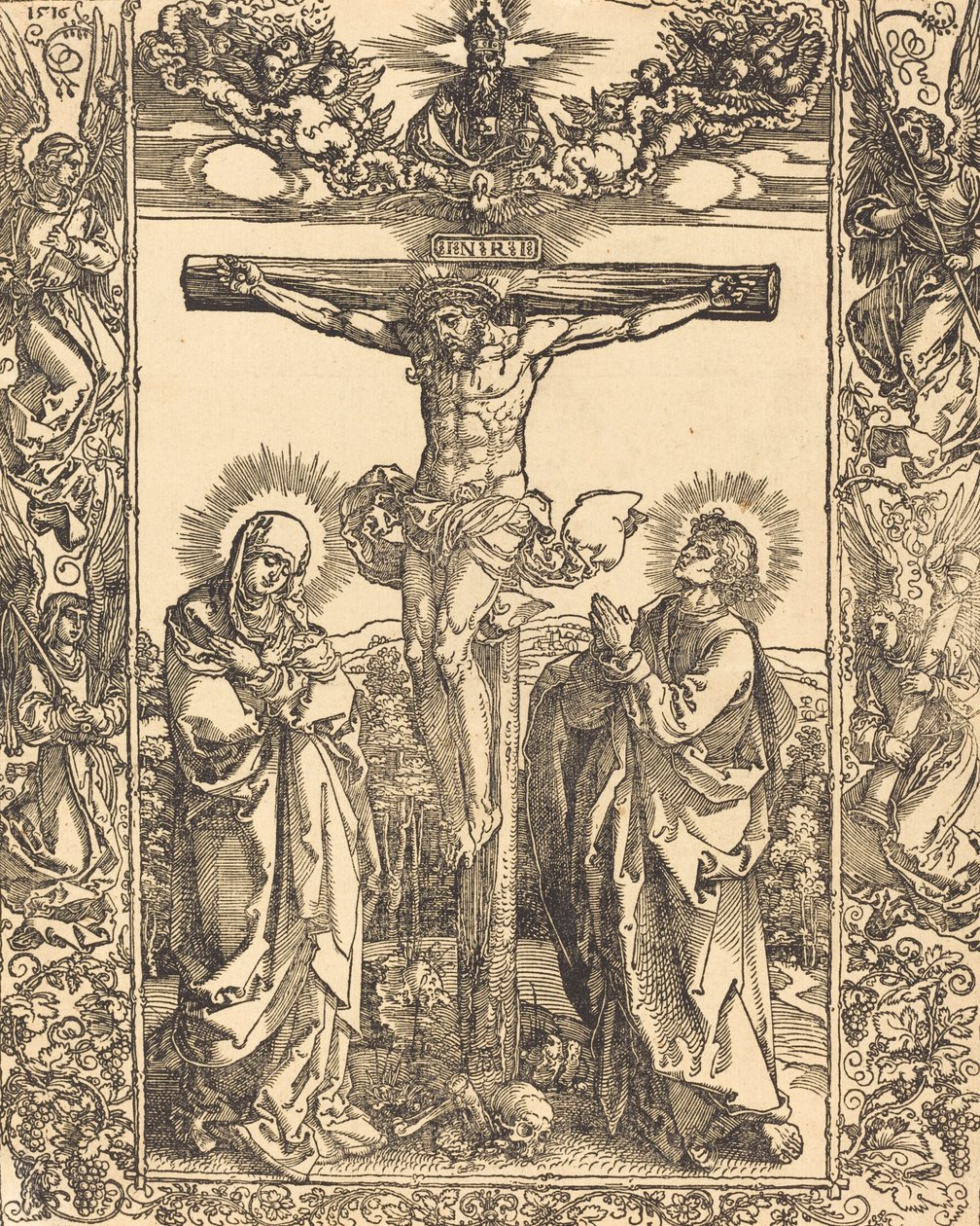 Krisztus a kereszten, 1516. alkotó: Albrecht Dürer