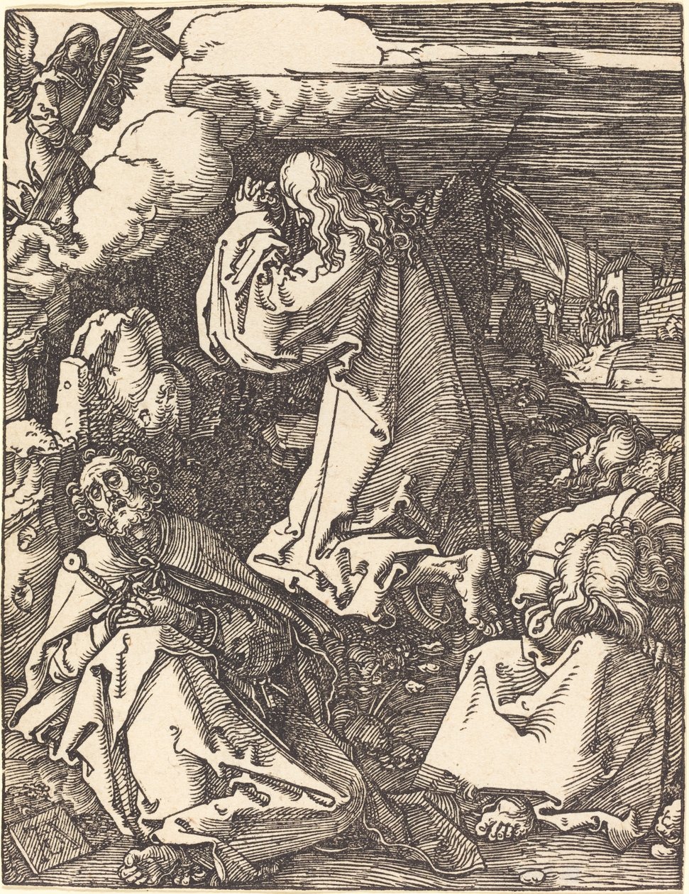 Krisztus az Olajfák hegyén alkotó: Albrecht Dürer