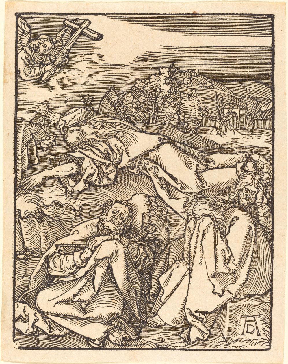 Krisztus az Olajfák hegyén alkotó: Albrecht Dürer
