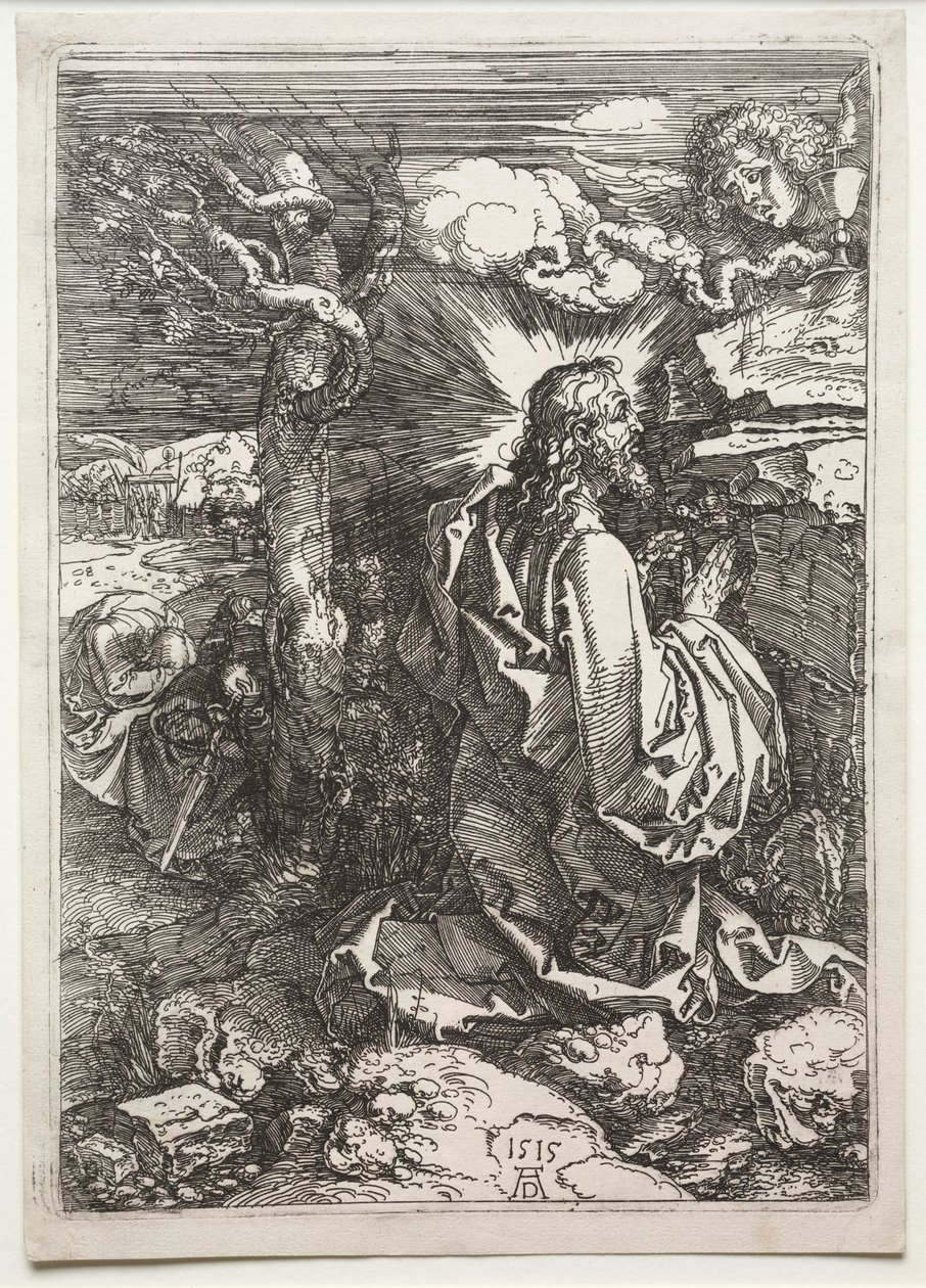 Krisztus az Olajfák hegyén alkotó: Albrecht Dürer