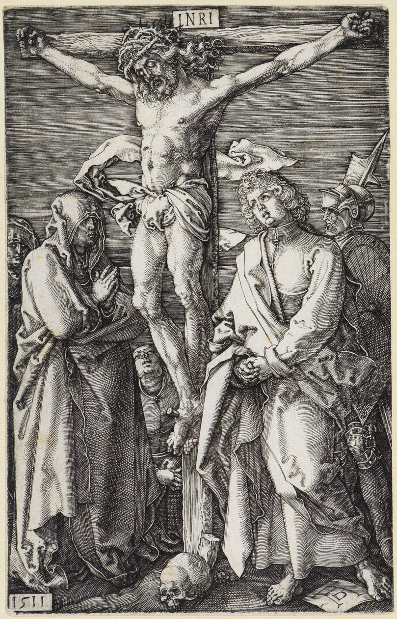 Keresztre feszített Krisztus alkotó: Albrecht Dürer