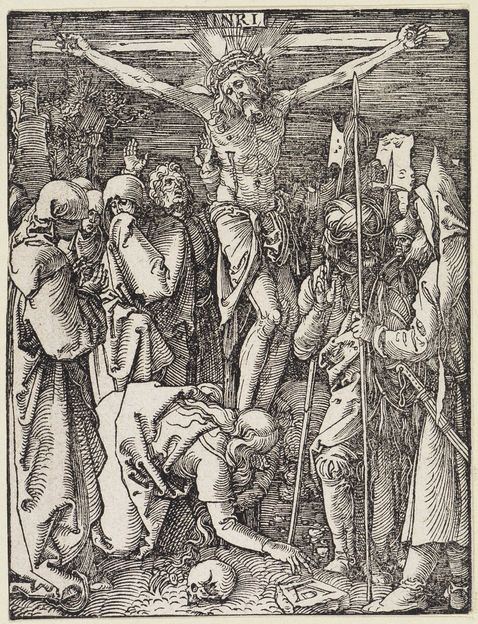 Keresztre feszített Krisztus alkotó: Albrecht Dürer