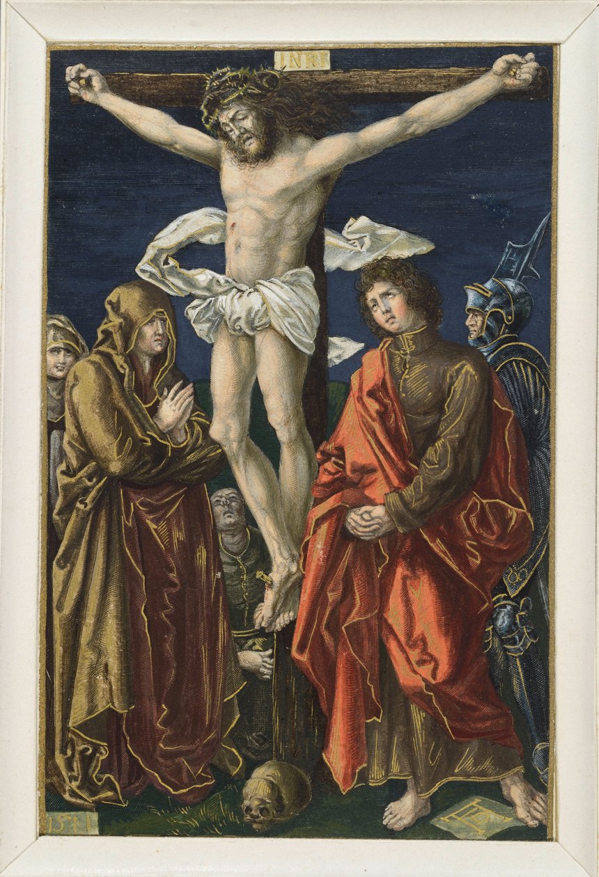 Krisztus a kereszten alkotó: Albrecht Dürer