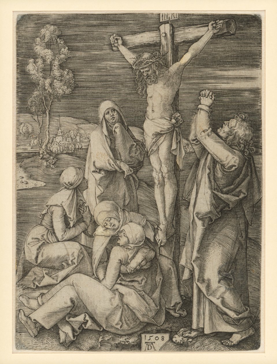 Krisztus a kereszten alkotó: Albrecht Dürer
