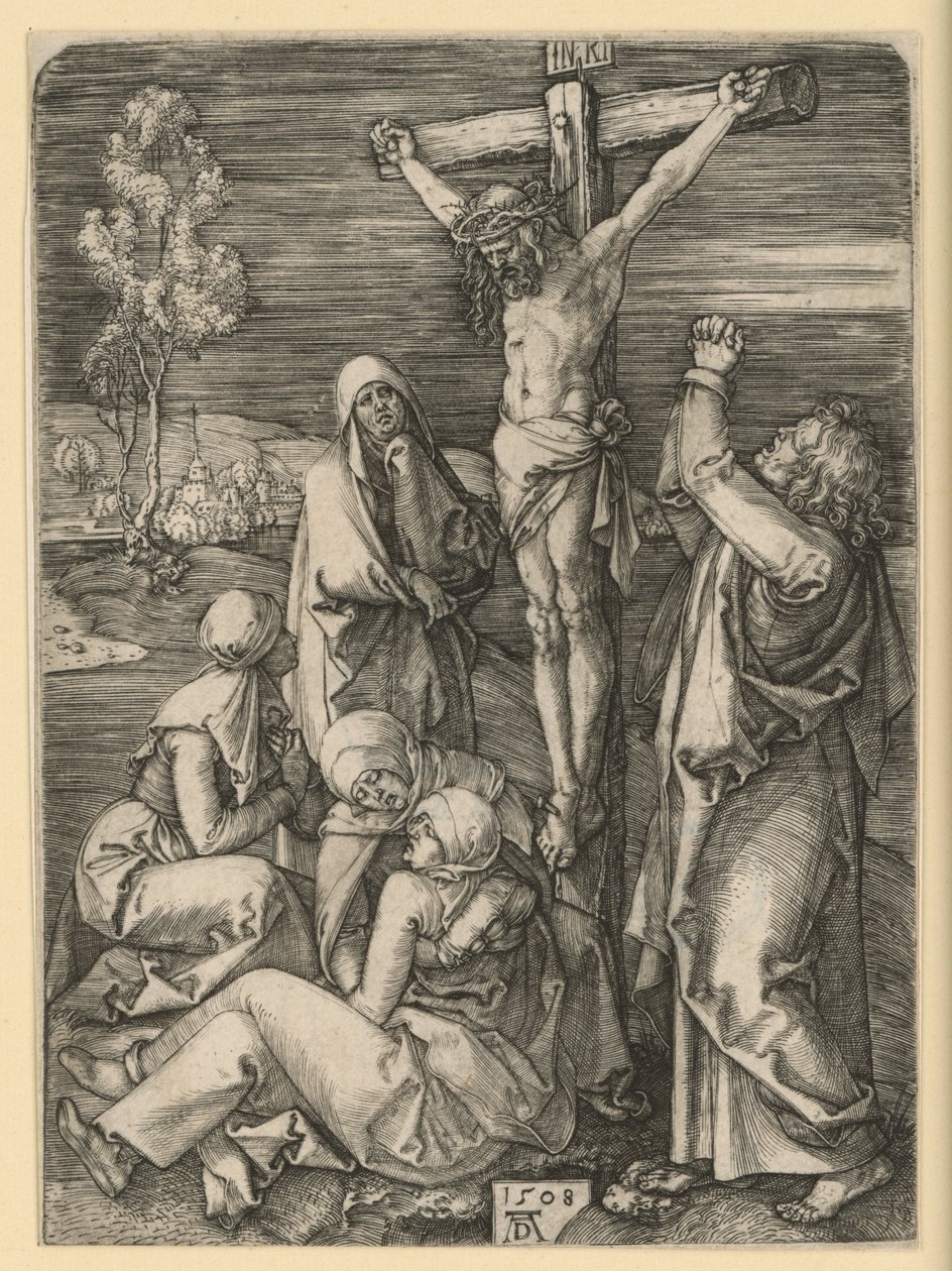 Krisztus a kereszten alkotó: Albrecht Dürer