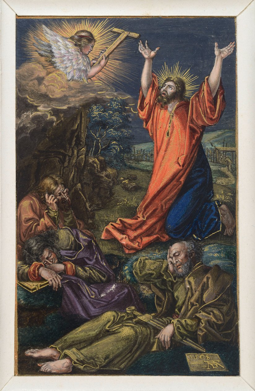 Krisztus az Olajfák hegyén alkotó: Albrecht Dürer