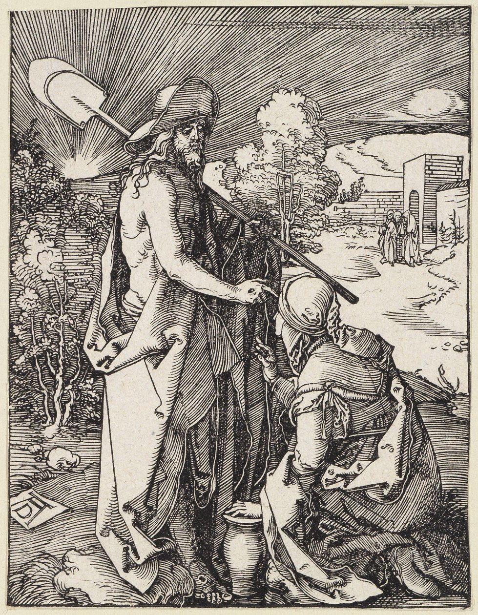 Krisztus megjelenik Magdolnának alkotó: Albrecht Dürer