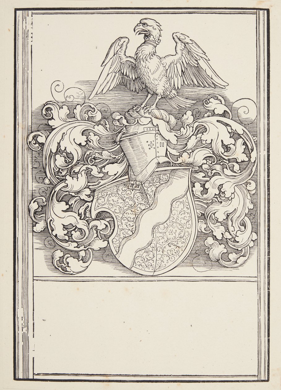 Michael Behaim címere alkotó: Albrecht Dürer
