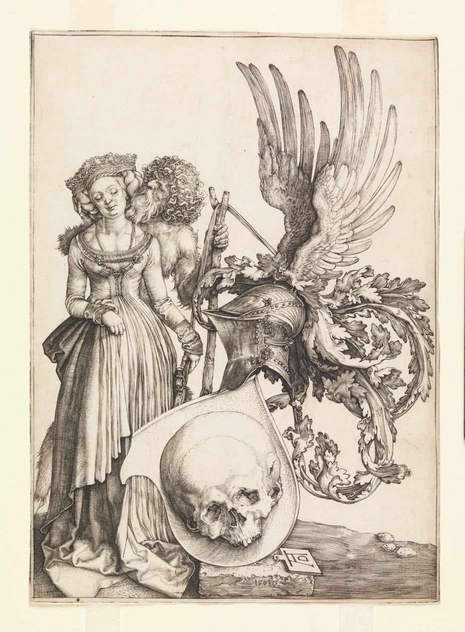 Vanitas címere alkotó: Albrecht Dürer