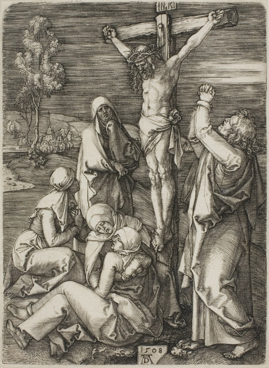 Keresztre feszítés alkotó: Albrecht Dürer