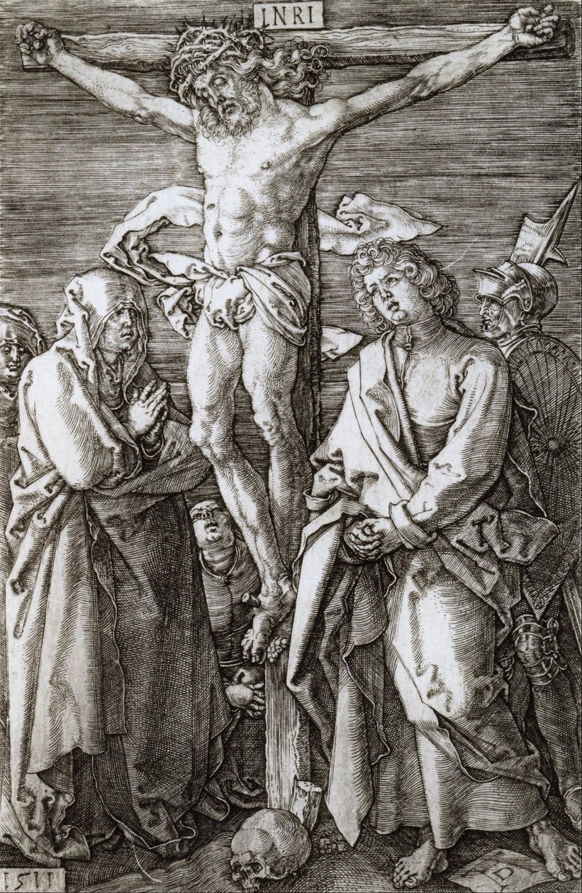 Keresztre feszítés alkotó: Albrecht Dürer