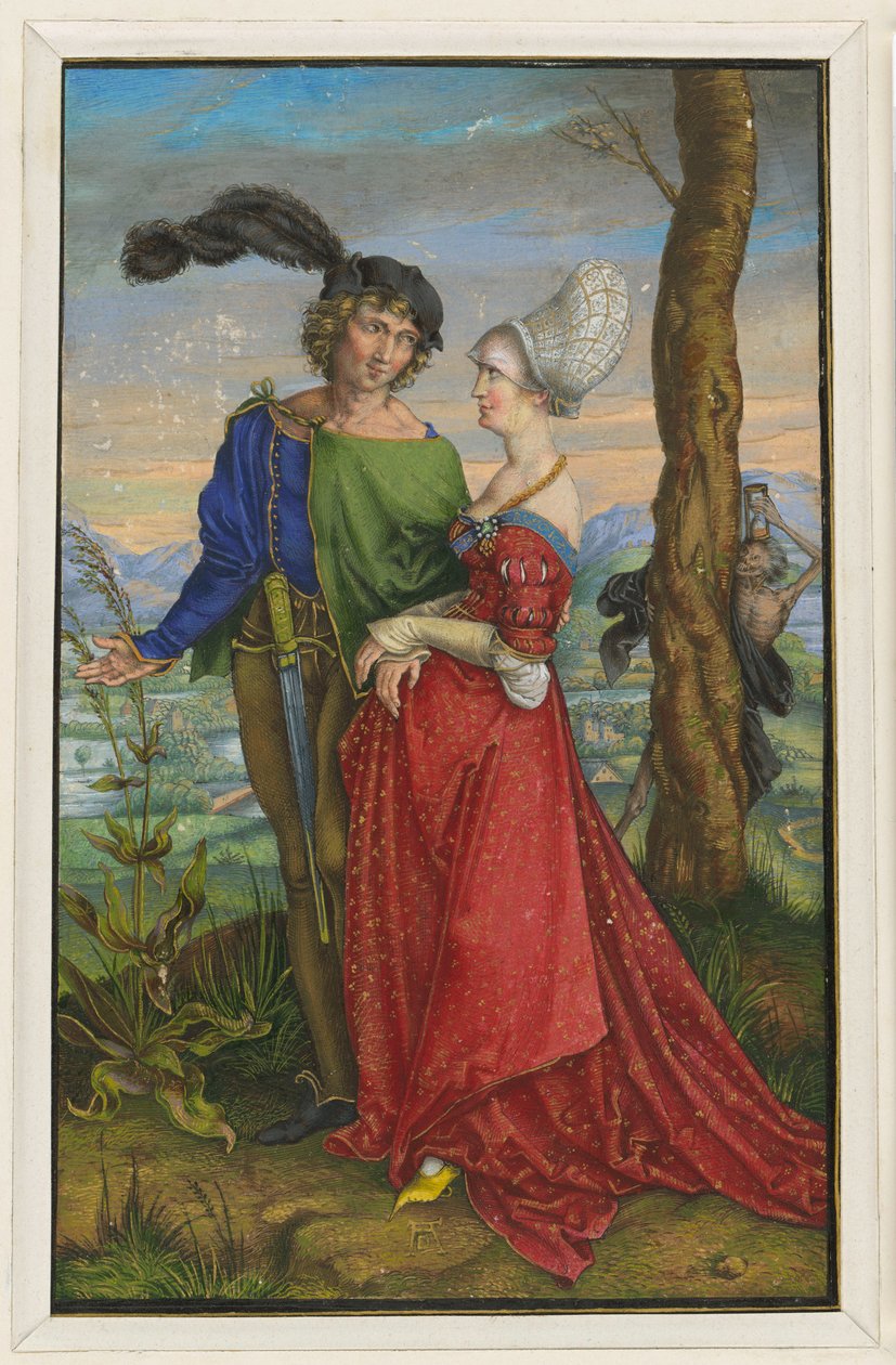 A szerelmespár és a halál alkotó: Albrecht Dürer