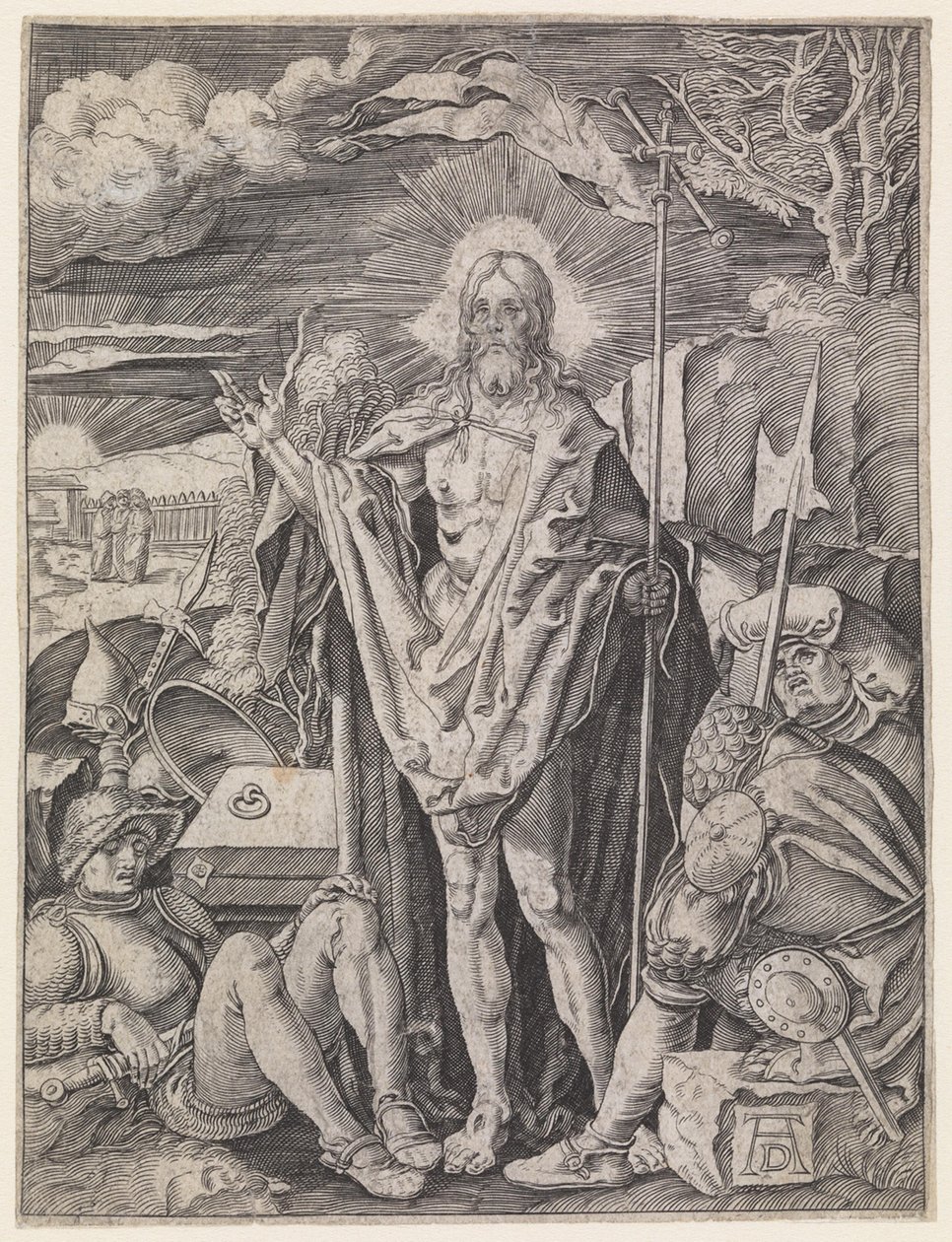 Krisztus feltámadása alkotó: Albrecht Dürer