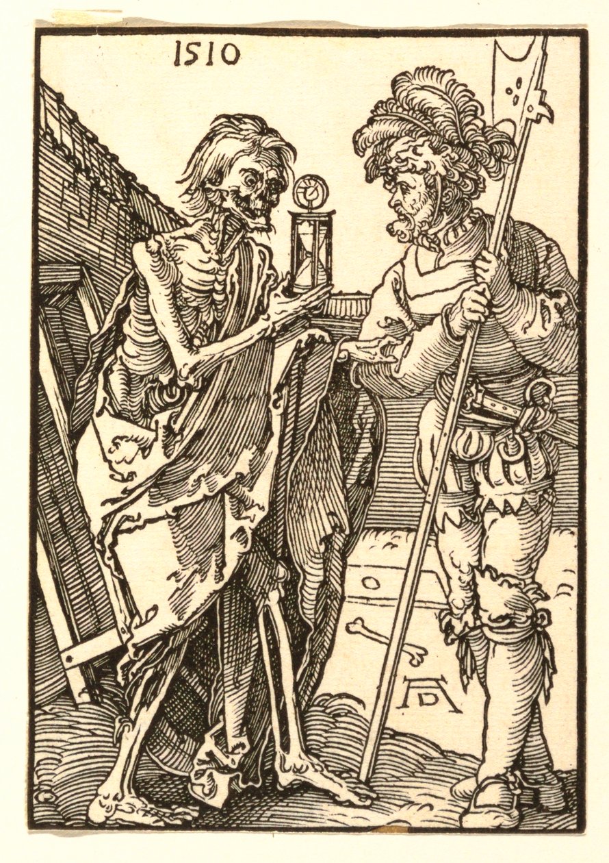 A Halál és a Lansquenet alkotó: Albrecht Dürer