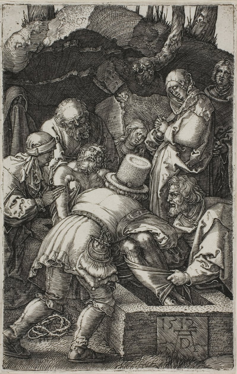 Lerakódás, A bevésett szenvedélyből alkotó: Albrecht Dürer
