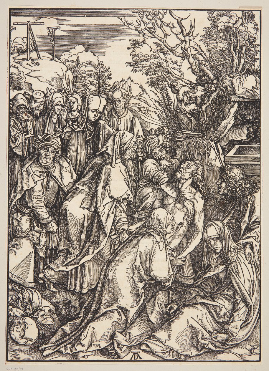 Krisztus letétele alkotó: Albrecht Dürer