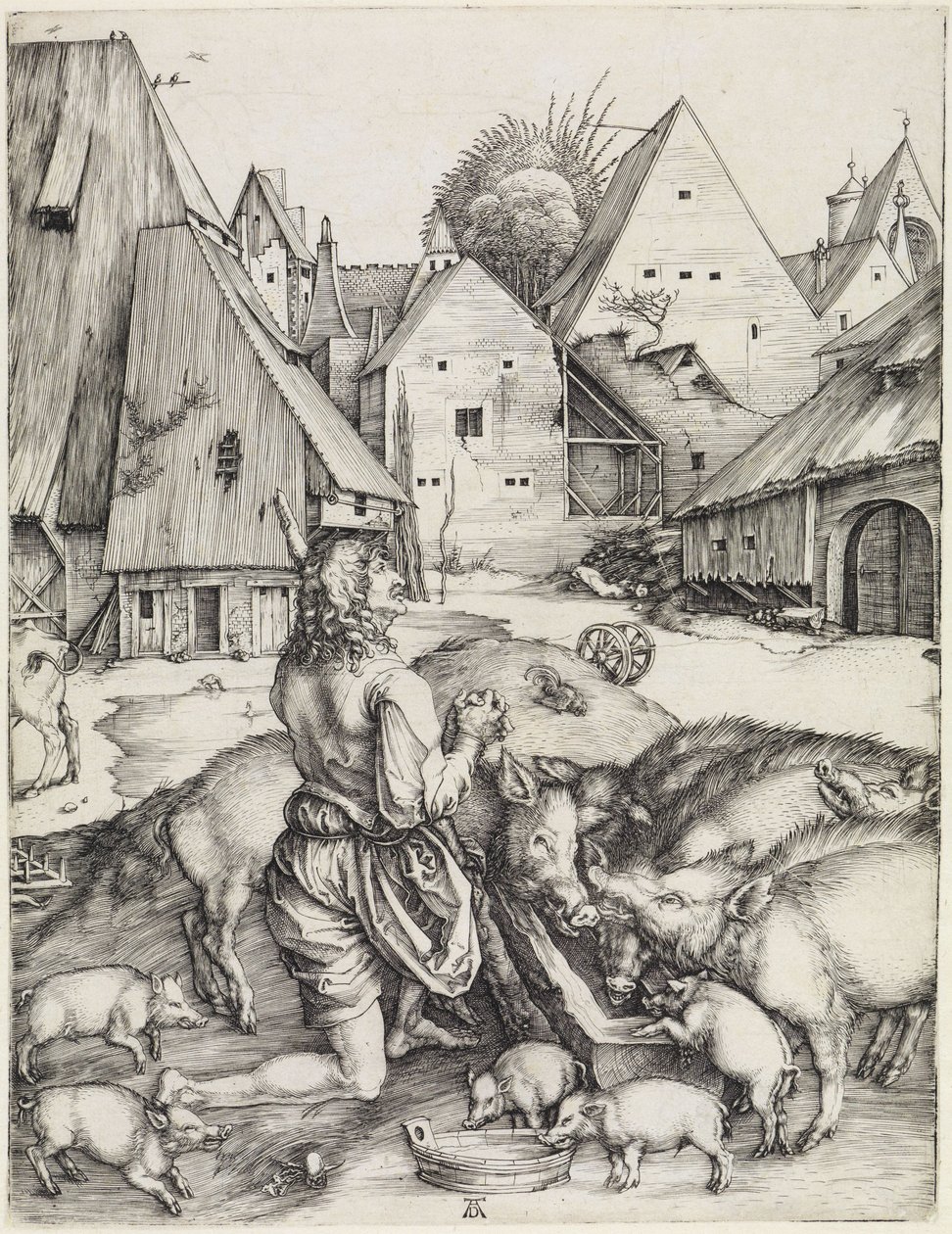 A tékozló fiú alkotó: Albrecht Dürer