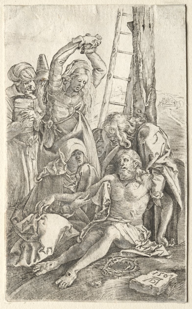 Leszállás a keresztről alkotó: Albrecht Dürer