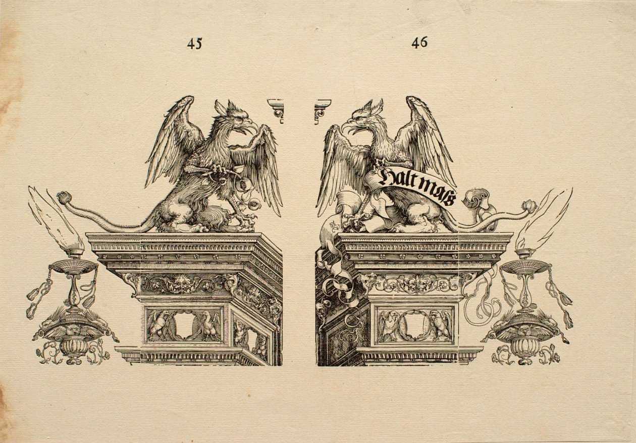 45. és 46. részlet alkotó: Albrecht Dürer