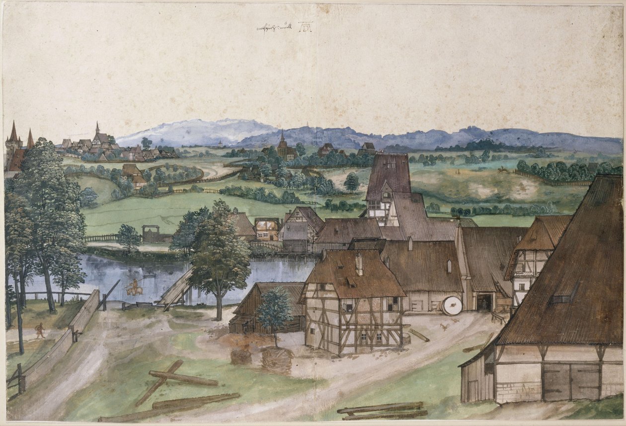 A huzalhúzó malom alkotó: Albrecht Dürer