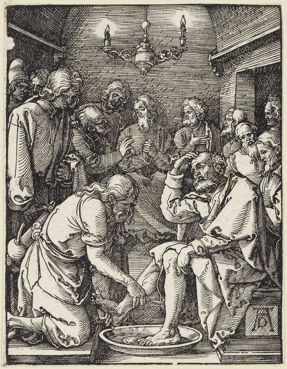 Lábmosás alkotó: Albrecht Dürer