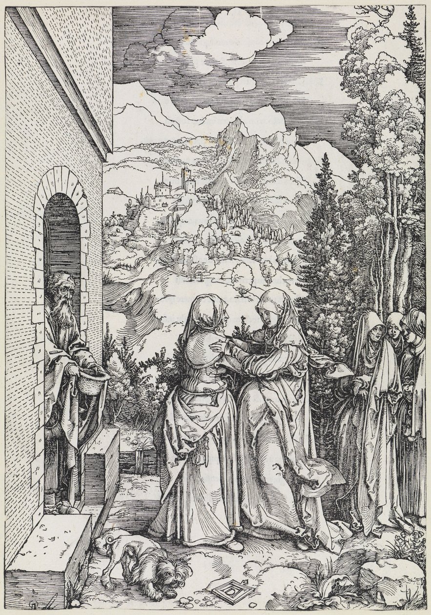 A meglátogatás alkotó: Albrecht Dürer