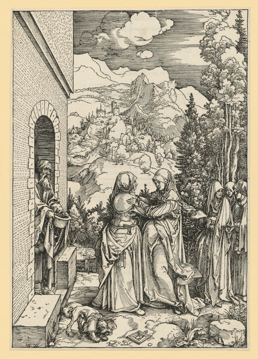 Vizitáció alkotó: Albrecht Dürer