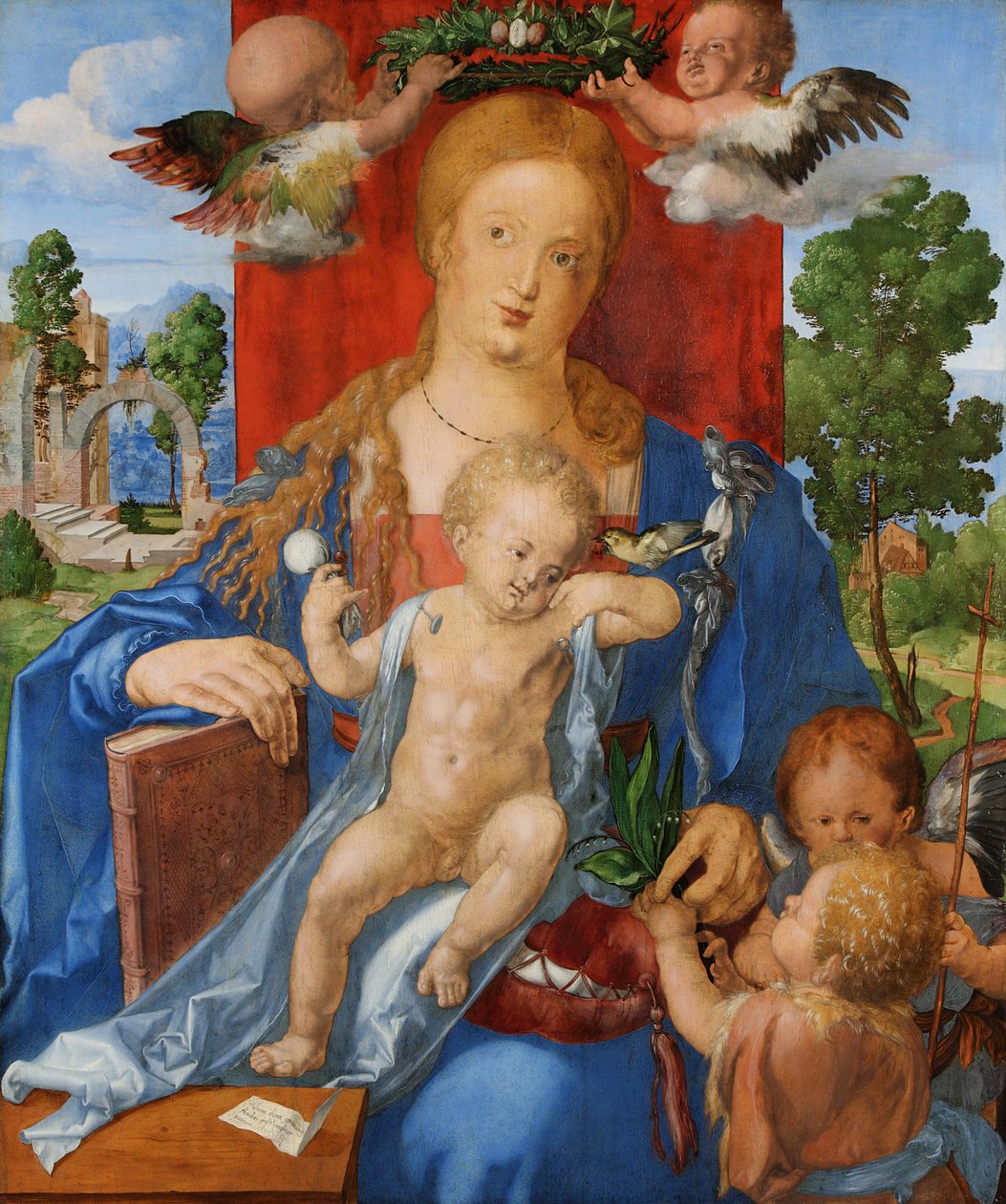 Madonna csízzel alkotó: Albrecht Dürer