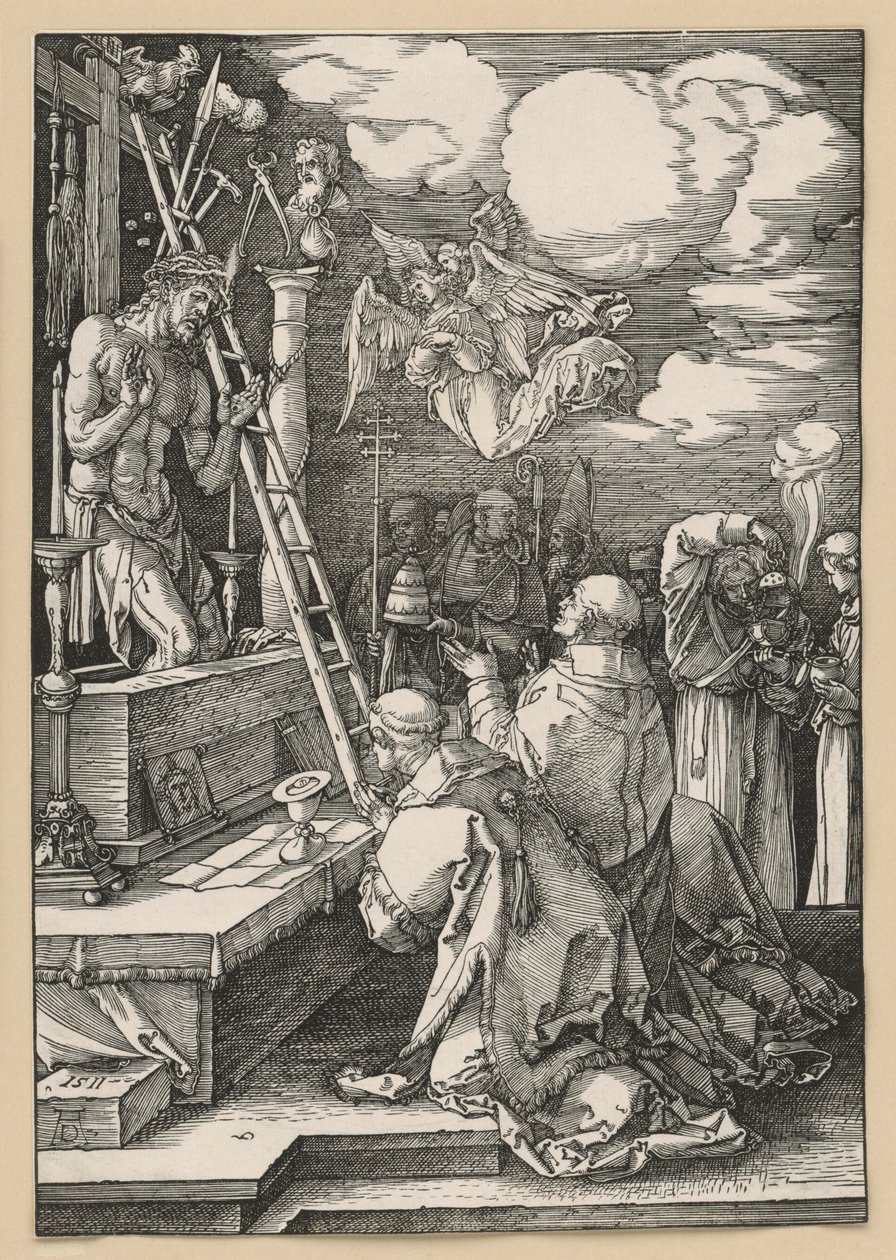 Szent Gergely miséje alkotó: Albrecht Dürer