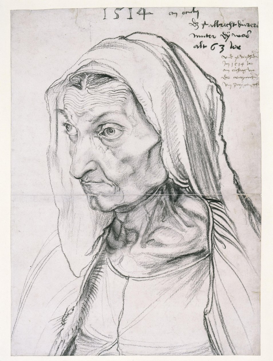 A művész anyja alkotó: Albrecht Dürer
