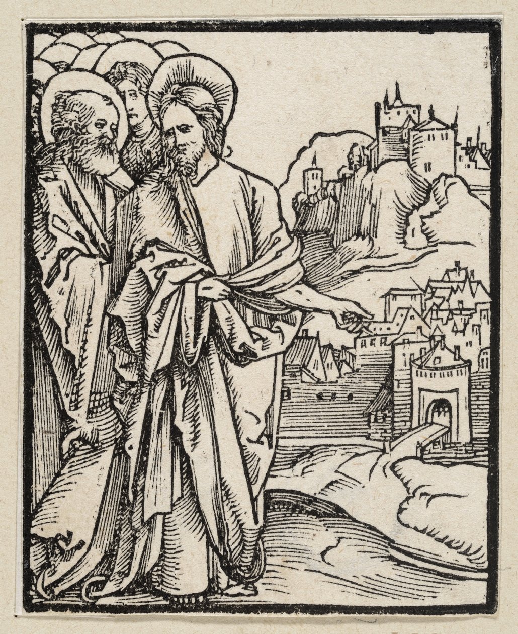 Jeruzsálem pusztulásának próféciája (a Postilla című műből, 43 fametszet) alkotó: Albrecht Dürer