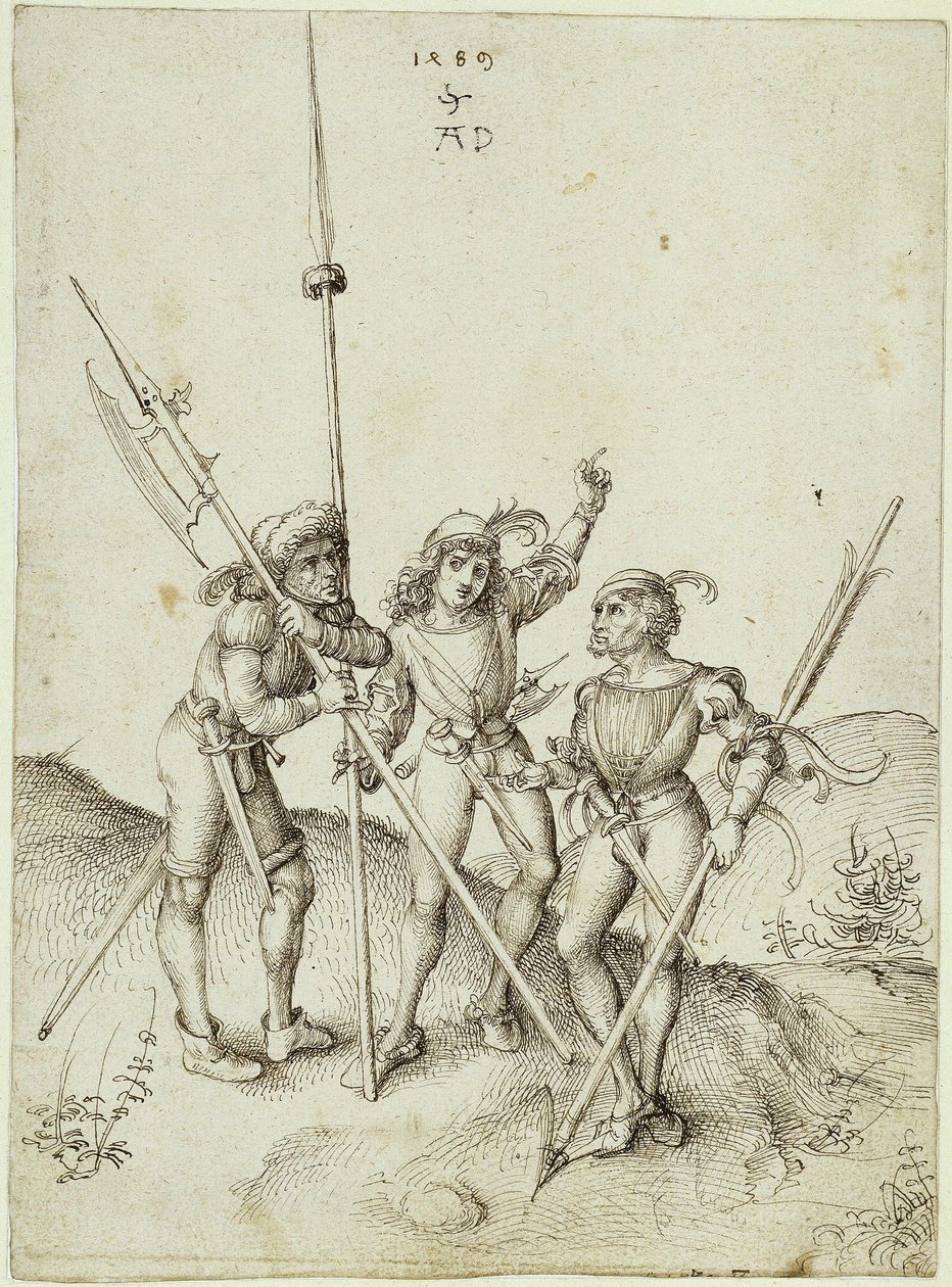 Három landsknecht alkotó: Albrecht Dürer