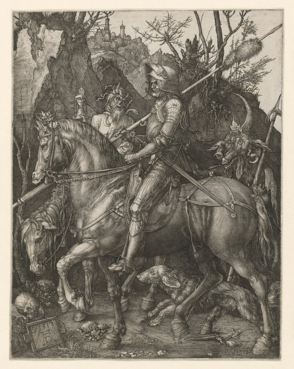 Három lovas alkotó: Albrecht Dürer